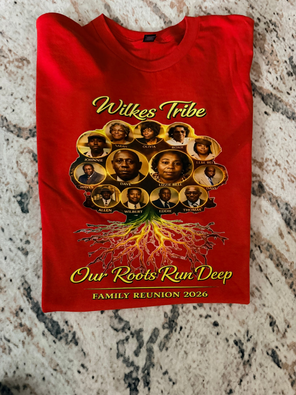 Family reunion tees