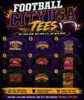 Football City USA tees