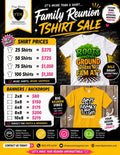 Family reunion tees