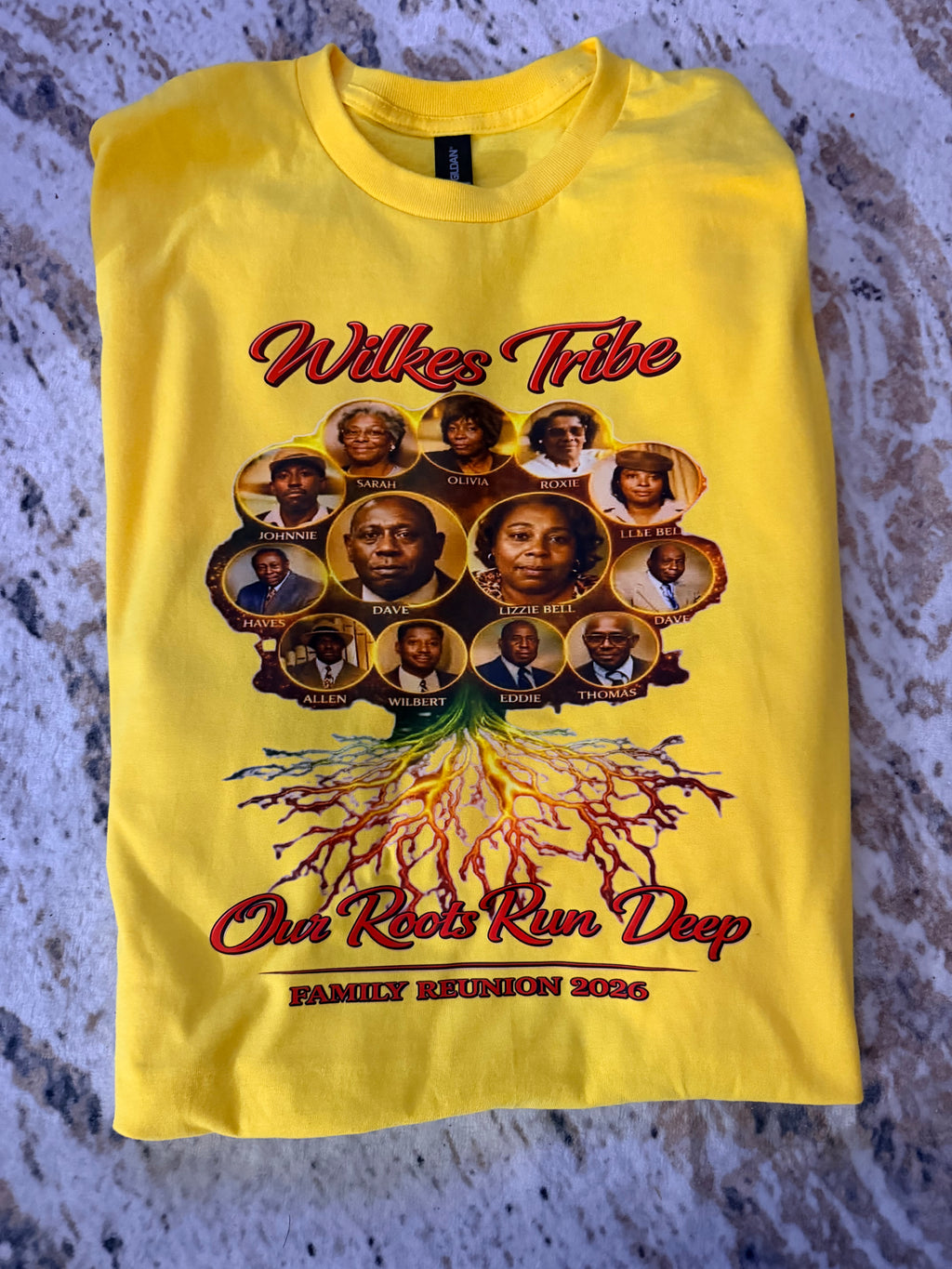 Family reunion tees