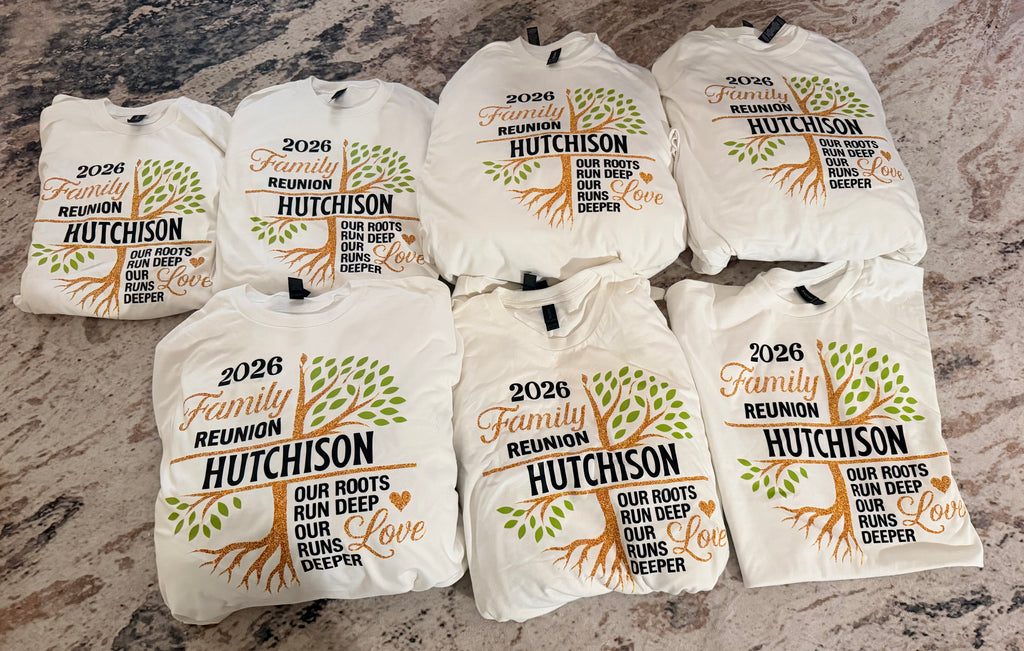 Family reunion tees